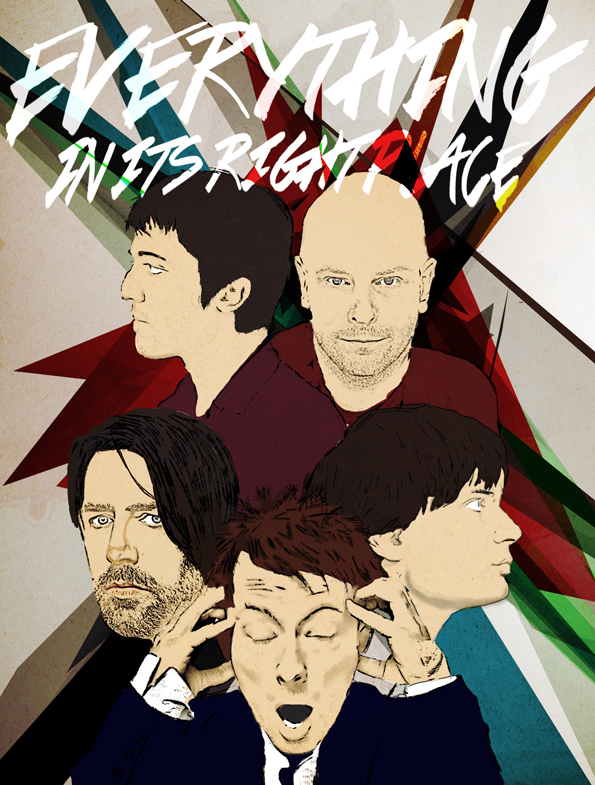 Radiohead Illustration Javi Olalla Dise O Gr Fico Freelance